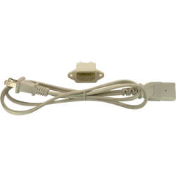 Cable Arrocera Blanco Con Bornera