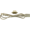 Cable Arrocera Blanco Con Bornera